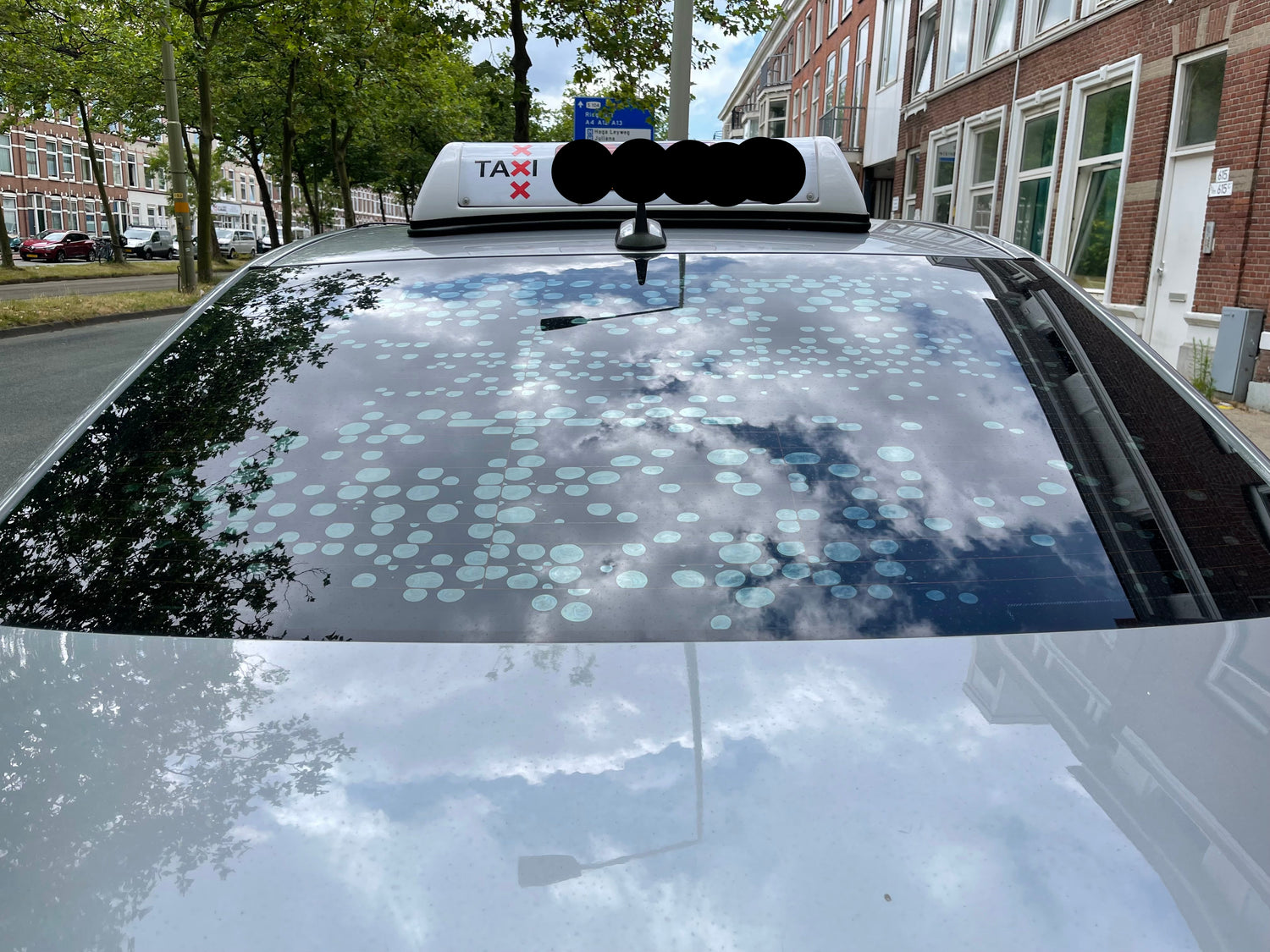 luchtbellen raamfolie auto zelf tinten mislukt